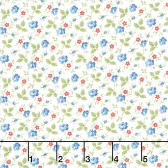 Harbor Springs - Fresh Flowers Cream Yardage
