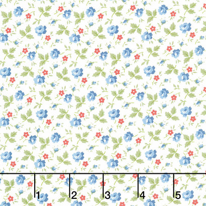 Harbor Springs - Fresh Flowers Cream Yardage
