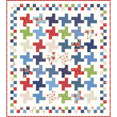 Harry and Alice Hopscotch Quilt Kit