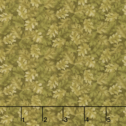 Harvest Berry - Harvest Leaves Green Yardage