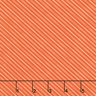 Haunted Night - Diagonal Stripe Orange Yardage
