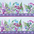 Haven - Border Purple Yardage