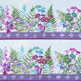 Haven - Border Purple Yardage