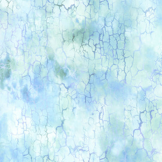 Haven - Crackle Blue Yardage
