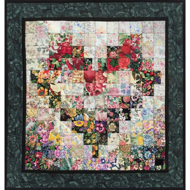 PRE-CUT Prairie Flowers Quilt Kit: Fabric, Pattern, Binding, Backing  Included!