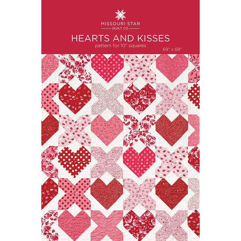 Hearts and Kisses Quilt Pattern by Missouri Star