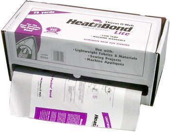 HeatnBond Lite Iron-On Adhesive, 17 in x 5.25 yds