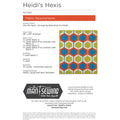 Heidi's Hexis Quilt Pattern from Man Sewing