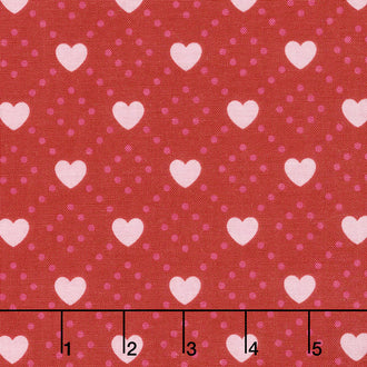 Hello Sweetheart - Diamond Red Yardage