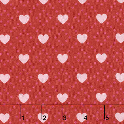 Hello Sweetheart - Diamond Red Yardage
