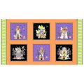 Here We Glow - Halloween Blocks Multi Glow in the Dark Panel