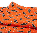 Here We Glow - Tossed Bats Orange Glow in the Dark 1 Yard Cut Primary Image