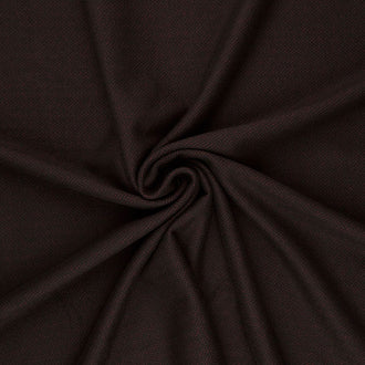 Herringbone Ponte de Roma - Licorice Knit Yardage