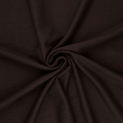 Herringbone Ponte de Roma - Licorice Knit Yardage