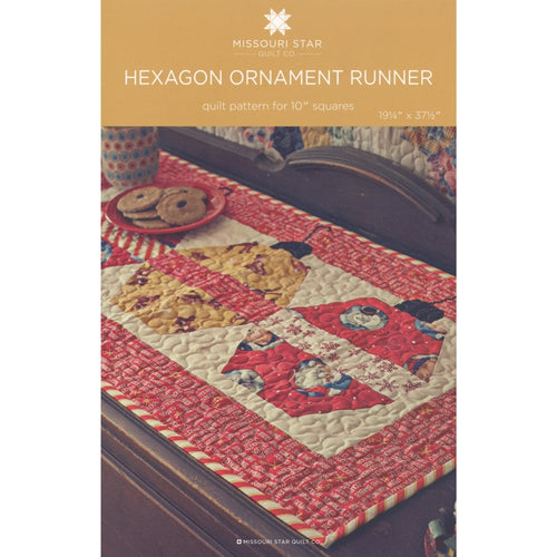Hexagon Ornament Table Runner Pattern by Missouri Star