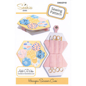 Hexagon Scissor Case Pattern