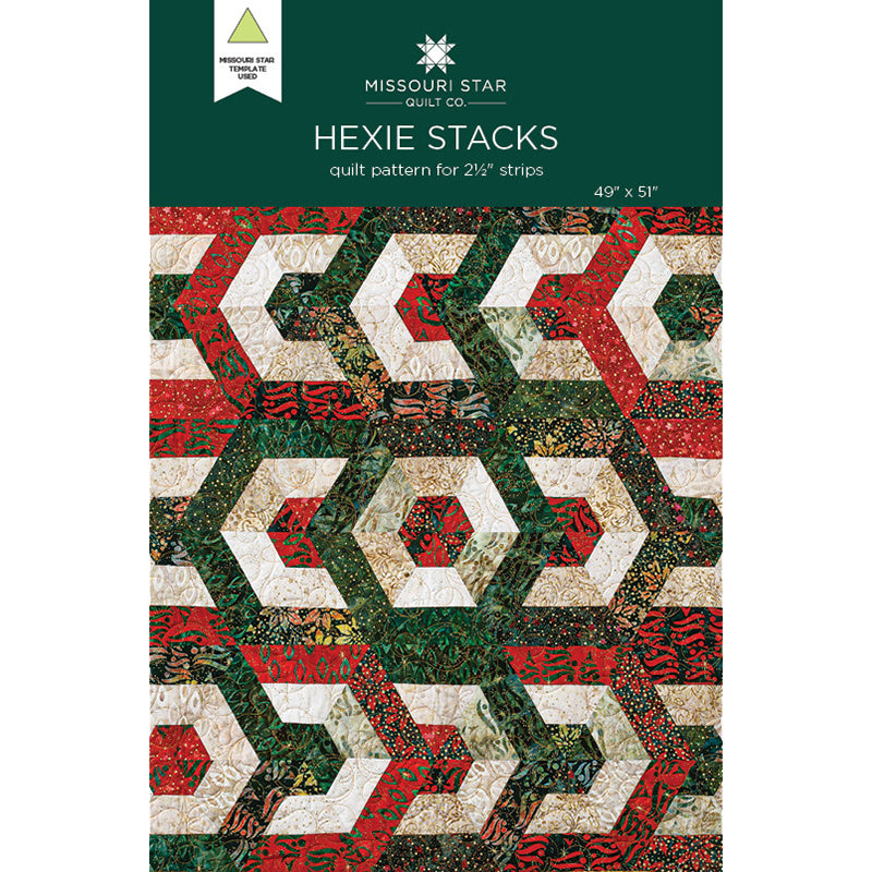 Hexi Stacks Quilt Pattern by Missouri Star Primary Image