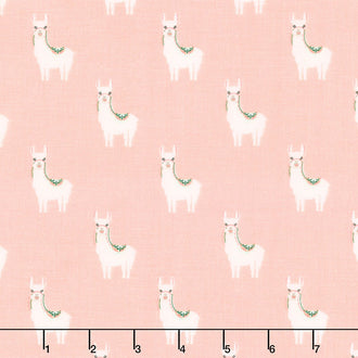 Hibiscus - Alpacas Blush Yardage