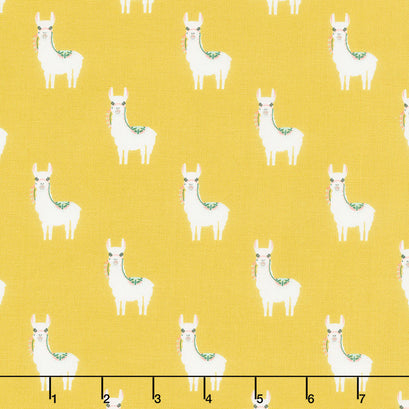 Hibiscus - Alpacas Citron Yardage
