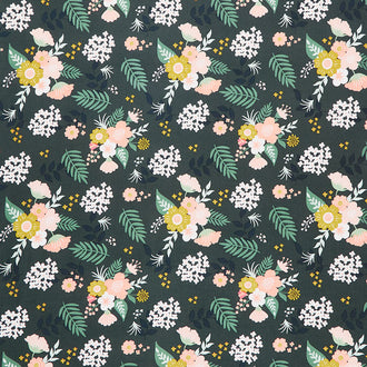 Hibiscus - Floral Main Hunter Yardage