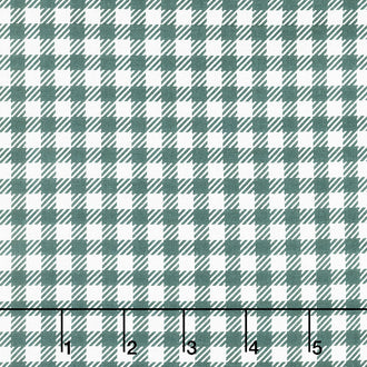 Hidden Cottage - Gingham Forest Yardage