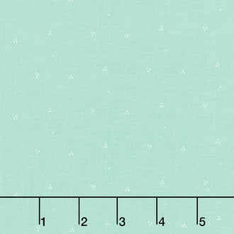 Hidden Cottage - Micro Dot Seafoam Yardage