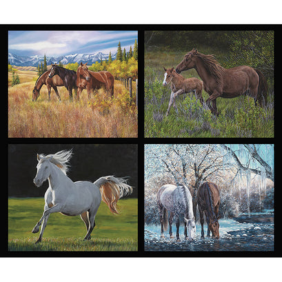 High Horse - Pillow Multi Panel