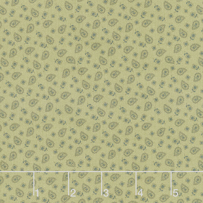 Hold Your Horses - Paisley Light Forest Yardage