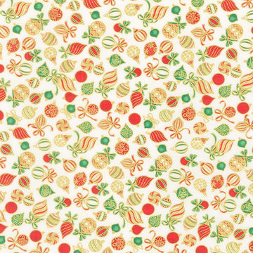 Holiday Charms - Ornaments Holiday Metallic Yardage