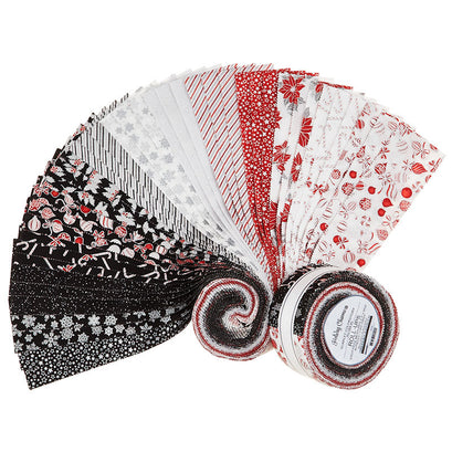 Holiday Charms Scarlet Metallic Roll Up