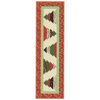 Holiday Charms Tree Table Runner Kit