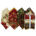 Holiday Flourish 12 Holiday Metallic Fat Quarter Bundle