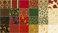 Holiday Flourish 12 Holiday Metallic Ten Squares