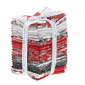 Holiday Flourish 12 Scarlet Metallic Fat Quarter Bundle