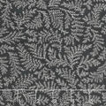 Holiday Flourish 12 - Scarlet Twig Ebony Metallic Yardage