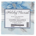 Holiday Flourish 13 Blue Metallic Charm Pack Alternative View #1