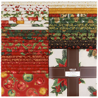 Holiday Flourish 13 Holiday Metallic Ten Squares