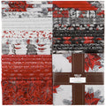 Holiday Flourish 13 Silver Metallic Ten Squares Primary Image