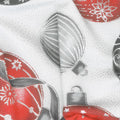 Holiday Flourish 13 - Silver Ornaments Metallic Yardage