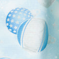 Holiday Flourish Blue - Ornaments Blue Metallic Yardage