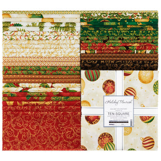 Holiday Flourish Holiday Metallic Ten Squares