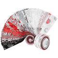 Holiday Flourish Scarlet Metallic Roll Up