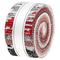 Holiday Flourish Scarlet Metallic Roll Up