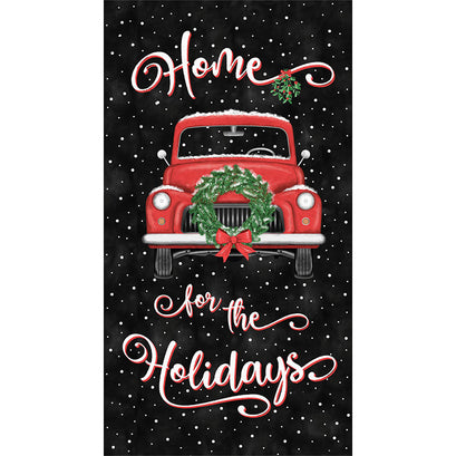 Home for the Holidays - Truck Black Panel