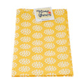 Home Grown Tea Towel - Dot Flowers Yellow