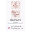 Home Sweet Home Redwork Embroidery Kit Alternative View #2