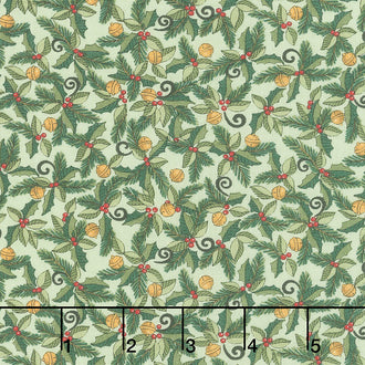 Homegrown Holidays - Holiday Greenery Evergreen Yardage