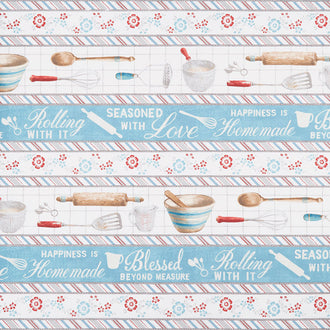 Homemade Happiness - Repeating Stripe Multi Yardage
