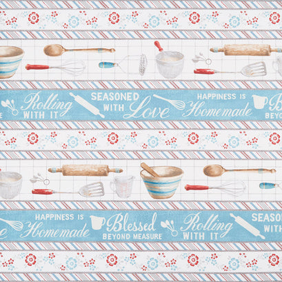 Homemade Happiness - Repeating Stripe Multi Yardage