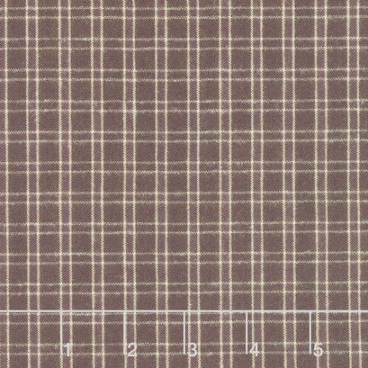 Homemade Homespuns - Tattersall Plaid Purple Yardage